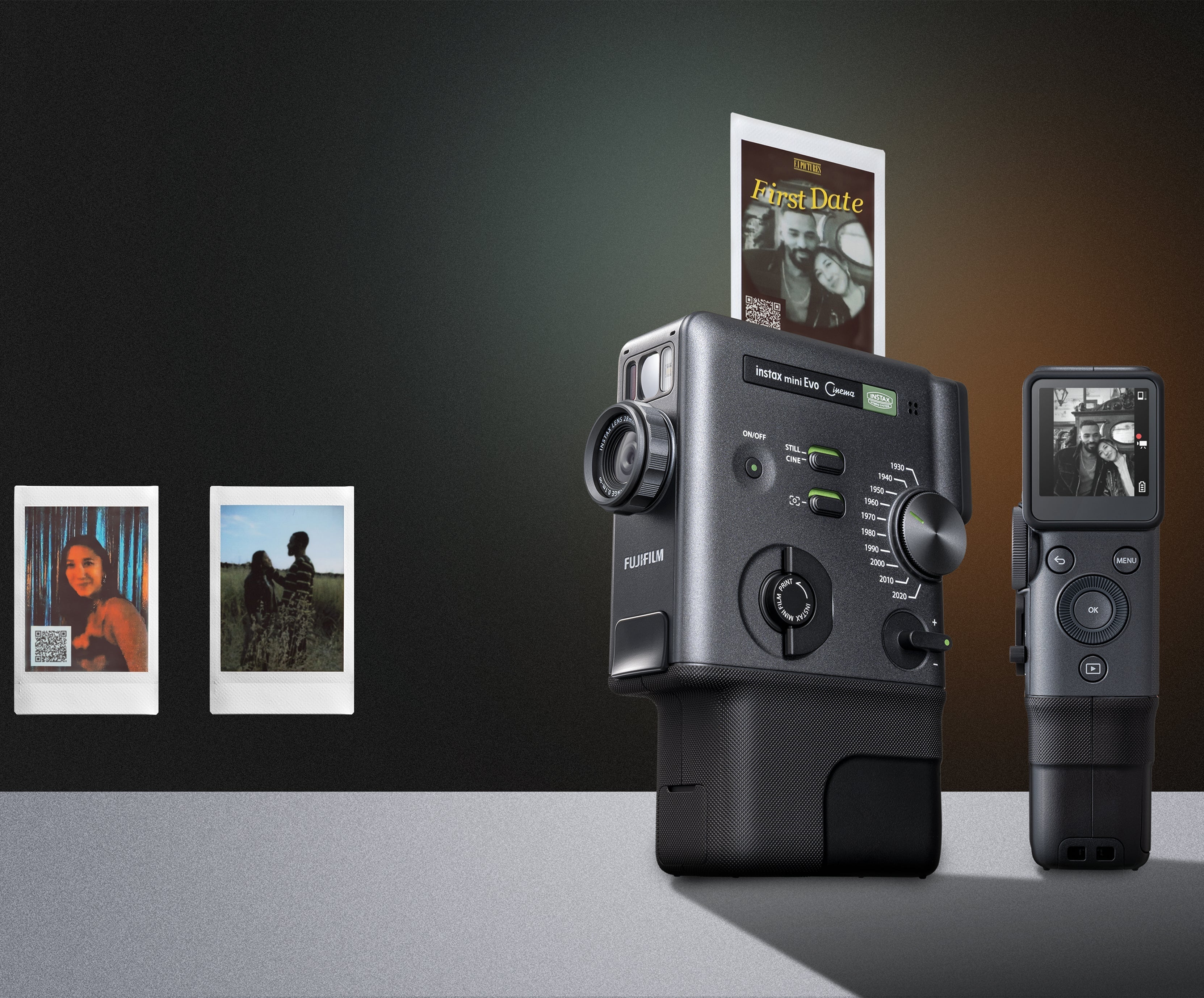Kreesan Naidoo on the instax mini Evo Cinema
