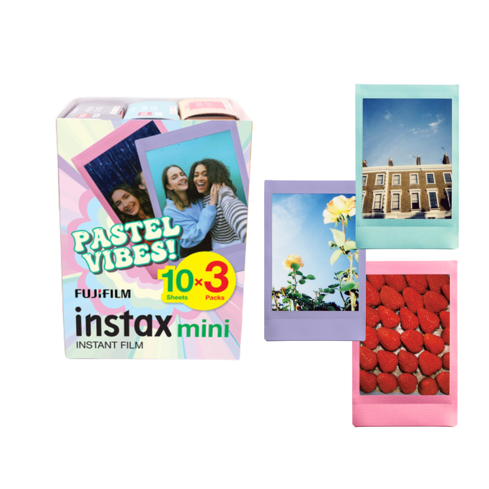 INSTAX mini Film - Pastel Vibes (30 pack)