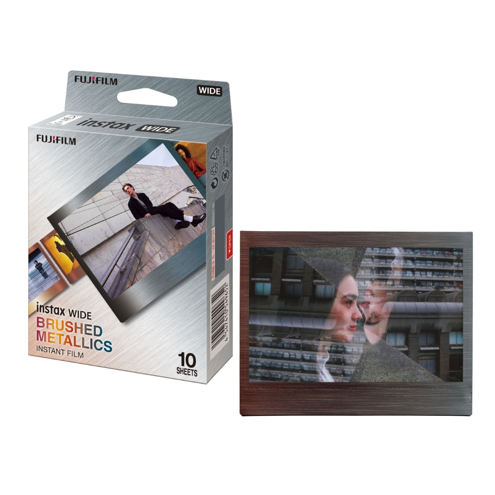 instax WIDE Film - Brushed Metallics